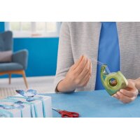 tesa ecoLogo Easy Cut Handabroller, grün, im...
