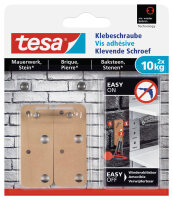 tesa Klebeschraube für Mauerwerk, rechteckig, 10 kg