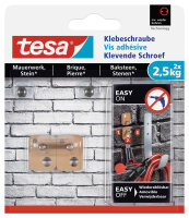 tesa Klebeschraube für Mauerwerk, rechteckig, 2,5 kg