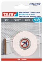 tesa Powerbond Montageband für Tapete Putz, 19 mm x...