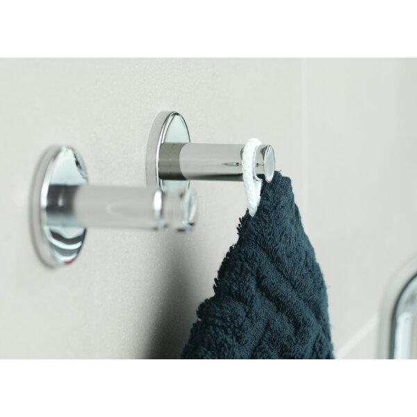 tesa Powerbutton Haken Universal large, chrom