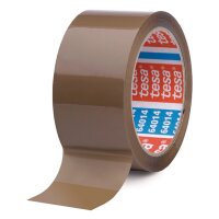 tesa Verpackungsklebeband 64014, 50 mm x 66 m, transparent