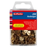 herlitz Punaises, diamètre: 9,5 mm, assorti