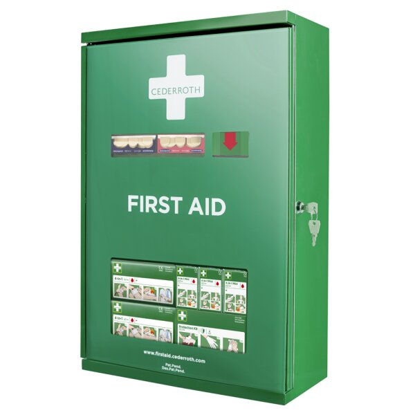 CEDERROTH Armoire de premiers secours Double Door