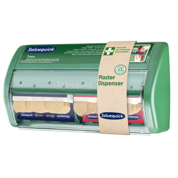 CEDERROTH Distributeur de pansements, équipé, plastique