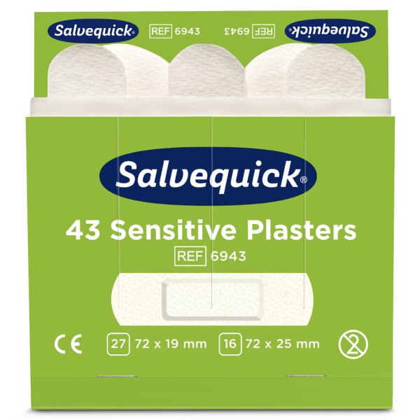 CEDERROTH Recharge Salvequick, pansement Sensitif