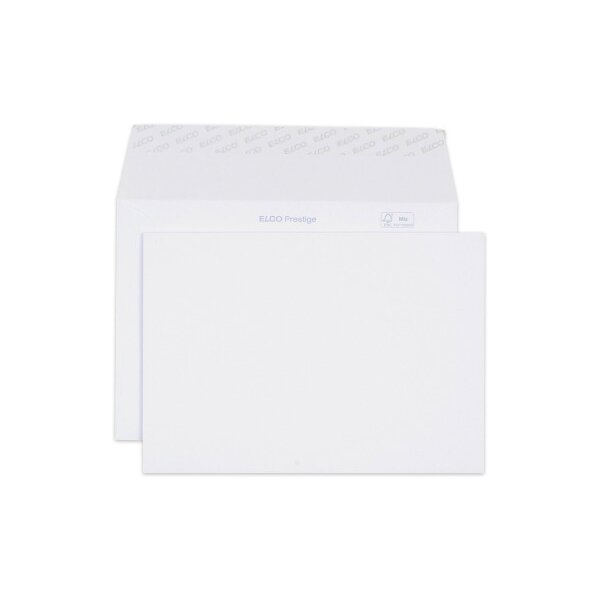 ELCO Briefumschlag Prestige C5 70420.12 120g,weiss,o.Fenster 10 Stk.