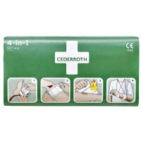 CEDERROTH 4-in-1 Blutstiller-Verband, universal