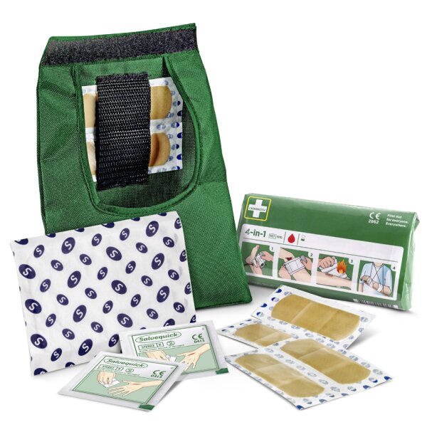 CEDERROTH Kit de premiers secours, dans un étui en nylon