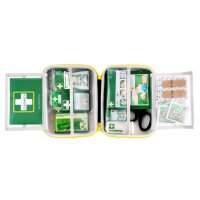 CEDERROTH Kit de premiers secours, moyen, dans un coffret