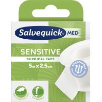 CEDERROTH Salvequick MED Fixierpflaster sensitiv, 25mm x 5m