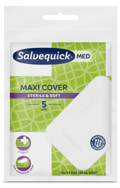 CEDERROTH Pansement stérile Salvequick Maxi Cover