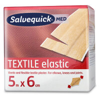 CEDERROTH Salvequick Textilpflaster, elastisch, 60 mm x 5 m