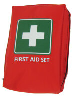 LEINA Trousse de premiers secours First Aid, rouge