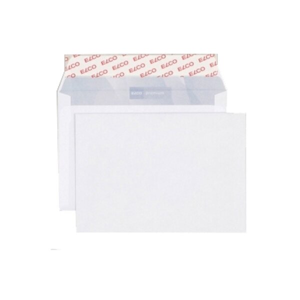 ELCO Couvert Premium o. Fenster C6 30686 100g,hochweiss,Kleber 500 Stk.