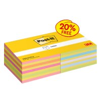 Post-it Bloc-notes adhésif, 76 x 76 mm, promotion