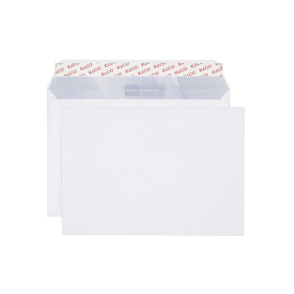 ELCO Envelope Premium s. fenêtre C5 32886 100g blanc, colle 500 pcs.