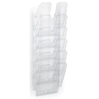 DURABLE Wand-Prospekthalter-Set "FLEXIPLUS 6", A4, 6 Fächer