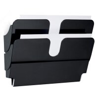 DURABLE Set de porte-brochures mural FLEXIPLUS 2, A4