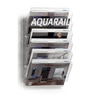 DURABLE Wand-Prospekthalter-Set "FLEXIPLUS 6",...