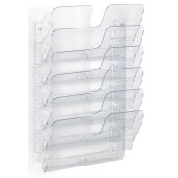 DURABLE Set de porte-brochures mural FLEXIPLUS 6, A4