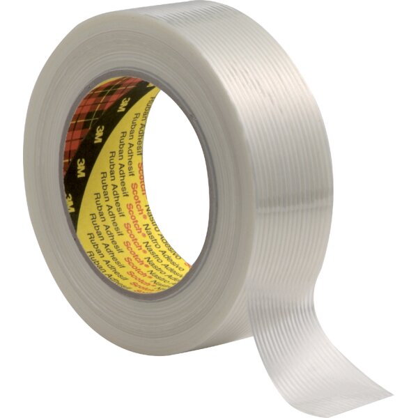 Scotch Filamentklebeband 8956, transparent, 19 mm x 50 m