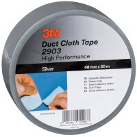 3M Scotch Gewebeklebeband 2903, 48 mm x 50 m, schwarz