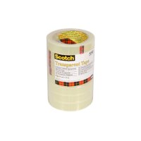 SCOTCH Bande adhesive 550 19mmx66m 5501966K-8 transparent...