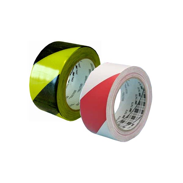 3M Weich-PVC-Klebeband 766i, schwarz gelb