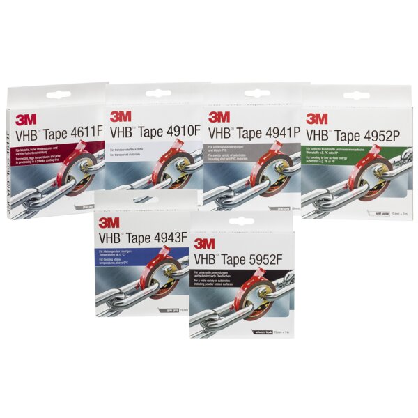 3M VHB Ruban adhésif de haute performance haut4611F, 19 mm x