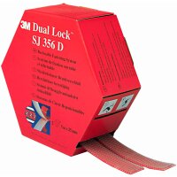 3M Fixation auto-agrippante Dual Lock SJ457D, translucide
