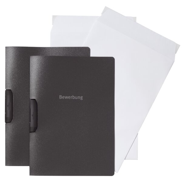 DURABLE Bewerbungs-Set DURASWING JOB, DIN A4, aubergine