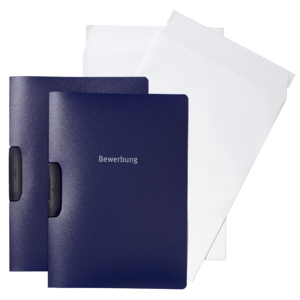 DURABLE Bewerbungs-Set DURASWING JOB, DIN A4, anthrazit