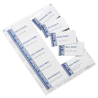 DURABLE Planche dimpression pour badges, 17 x 67 mm