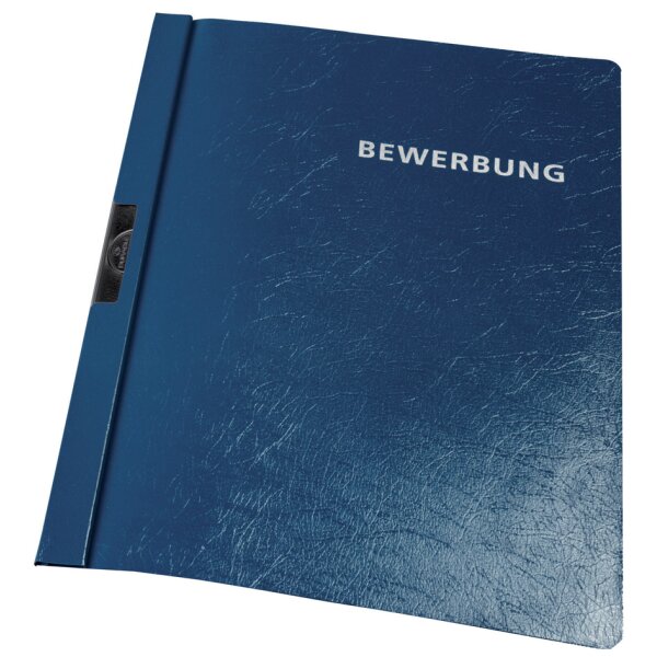 DURABLE Bewerbungsmappe, DIN A4, blau, mit Clip