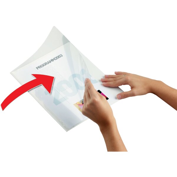 DURABLE Schnellbindemappe DURABIND, DIN A4, weiss