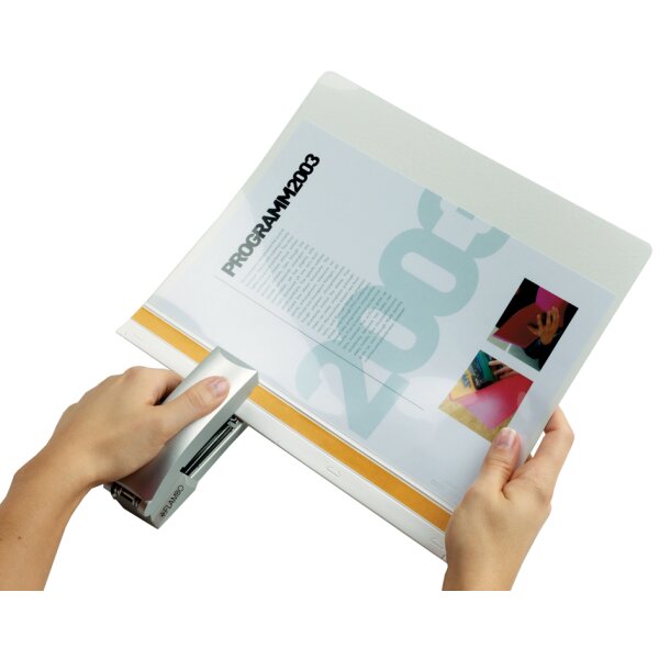 DURABLE Schnellbindemappe DURABIND, DIN A4, weiss