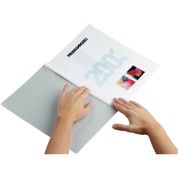 DURABLE Système de reliure DURABIND, A4, gris