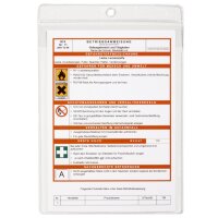 DURABLE Pochette transparente à suspendre, PP, A6