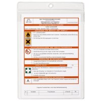 DURABLE Pochette transparente à suspendre, PP, A5