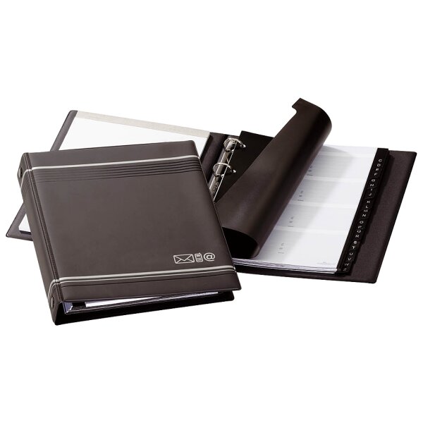 DURABLE Telefonringbuch TELINDEX, DIN A5, anthrazit