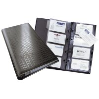 DURABLE Visitenkarten-Ringbuch VISIFIX centium, schwarz