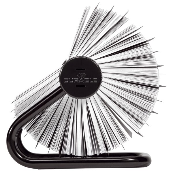 DURABLE Adresskartei TELINDEX, silber