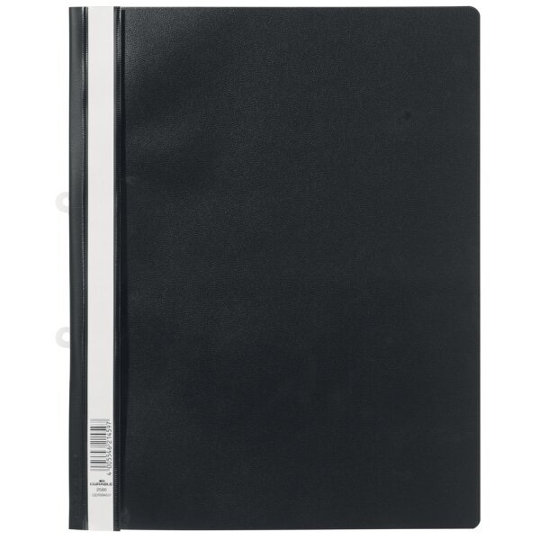 DURABLE Chemise à lamelle pour archivage, A4, noir