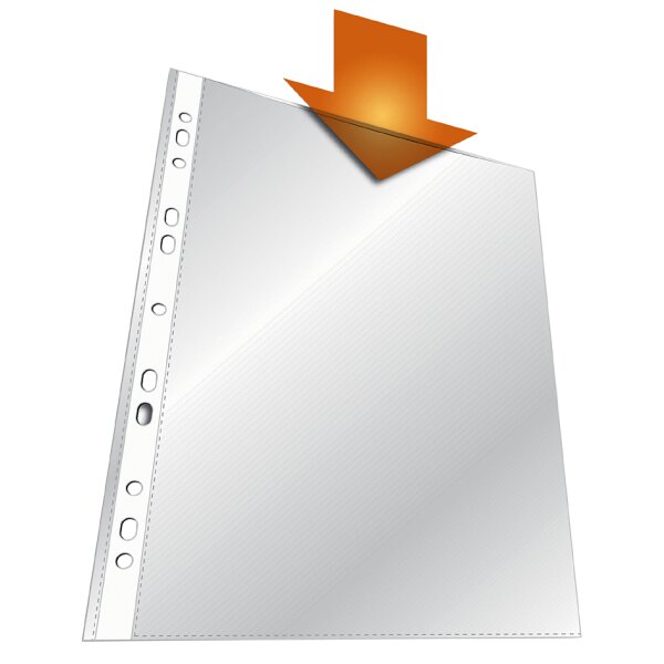 DURABLE BUSINESS Prospekthülle, DIN A4, PP, glasklar