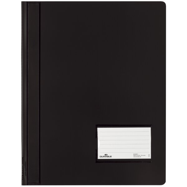 DURABLE Schnellhefter DURALUX, DIN A4, schwarz