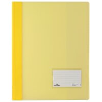 DURABLE Chemise à lamelle DURALUX, A4, jaune...