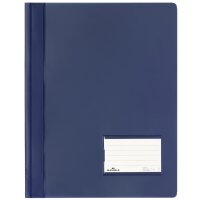 DURABLE Chemise à lamelle DURALUX, A4, bleu...