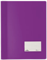 DURABLE Chemise à lamelle DURALUX, A4, violet