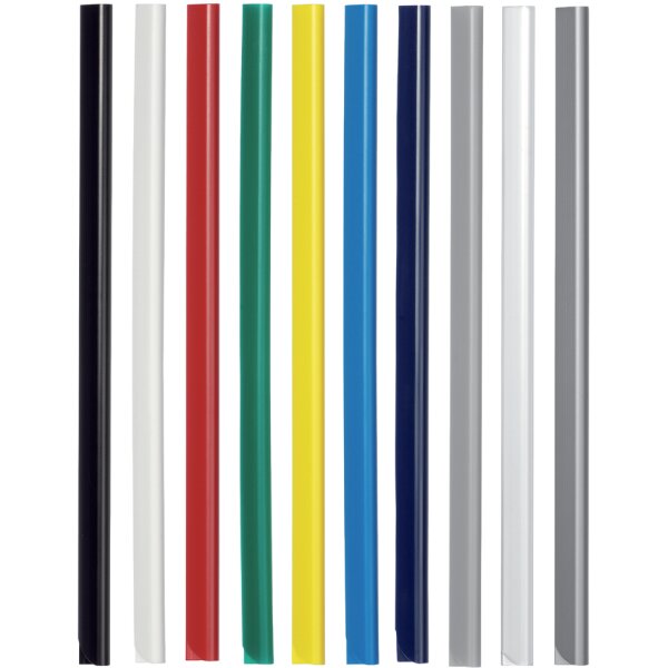 DURABLE Peigne à relier, A4, épaisseur: 6 mm, transparent